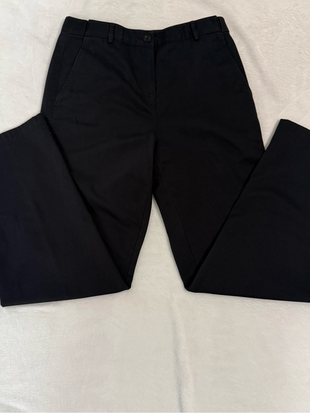 L.L.Bean Navy Classic Fit Dress Pants Straight Leg Size 6